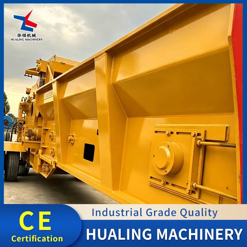 Fully Hydraulic Mobile Wood Chipper factory