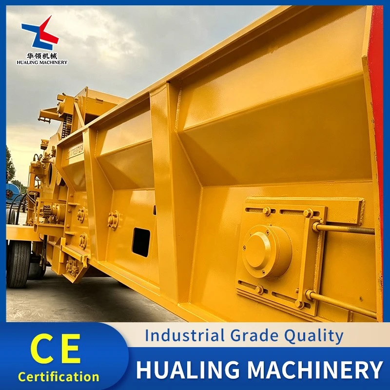 Hydraulic Mobile Wood Chipper factory