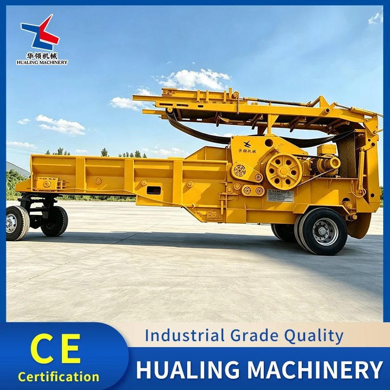 Hydraulic Mobile Wood Chipper