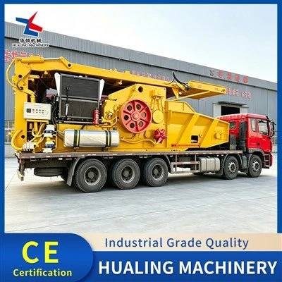 Truck-Mounted Wood Chipper