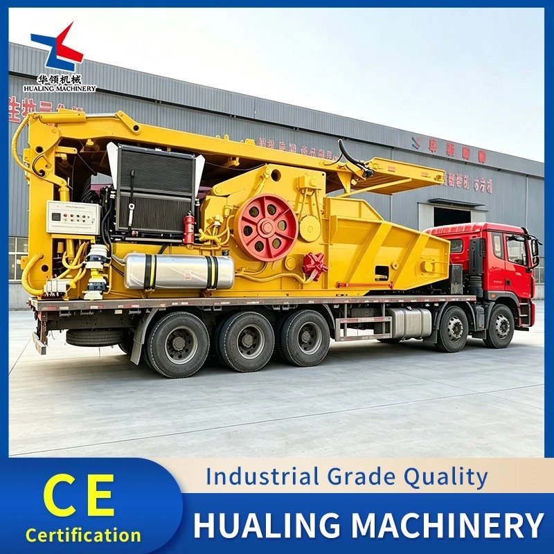 Truck-Mounted Wood Chipper